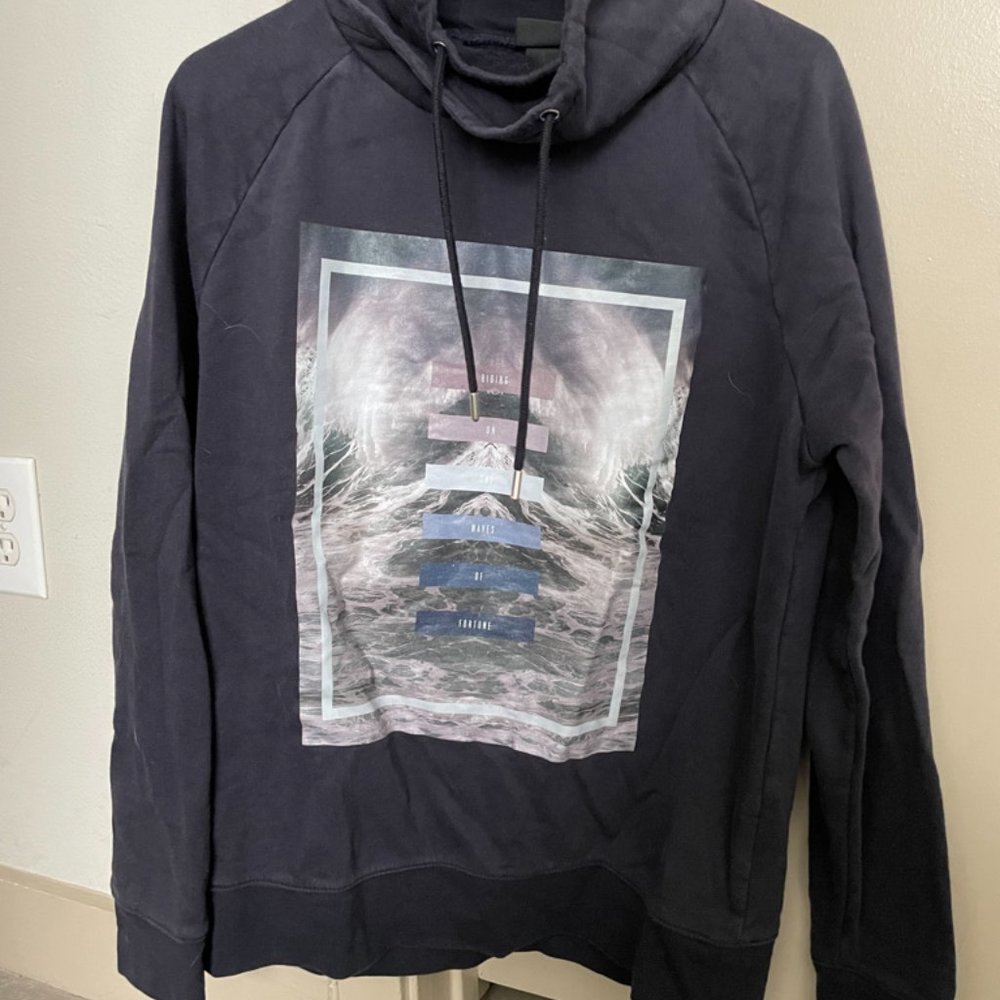 Cowel Neck Sweatshirt